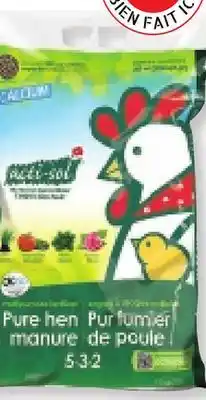 RONA Acti-Sol Poultry manure offer