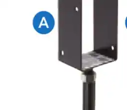 RONA PYLEX SPIKES AND BRACKETS, 10 x 3.5 x 4 offer