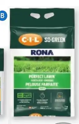 RONA RONA C-I-L SO-GREEN Perfect Lawn Fertilizer 33-0-3 with FERTI-PLUS - 5-kg Bag Fertilizers offer