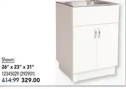 RONA Laundry Sink 26 x 23 x 31 offer