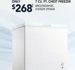 RONA Midea 7 CU. FT. CHEST FREEZER offer