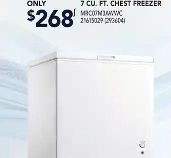 RONA Midea 7 CU. FT. CHEST FREEZER offer