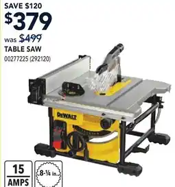 RONA TABLE SAW offer