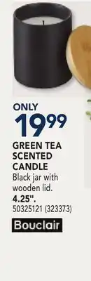 RONA GREEN TEA SCENTED CANDLE offer