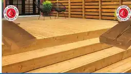 RONA 5/4 X 6 X 8' TREATED WOOD DECK BOARD offer