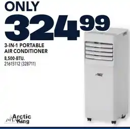 RONA Arctic King 3-IN-1 PORTABLE AIR CONDITIONER 8,500-BTU offer