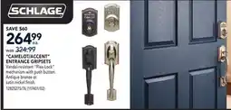 RONA SCHLAGE CAMELOT/ACCENT ENTRANCE GRIPSETS offer