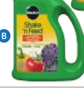 RONA SCOTTS All purpose Shake'n Feed Fertilizers offer