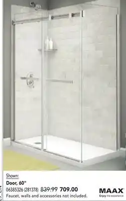 RONA MAAX Duel Collection Showers offer