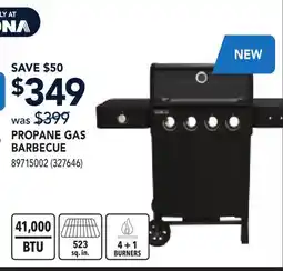 RONA RONA PROPANE GAS BARBECUE offer