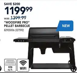 RONA WOODFIRE PRO PELLET BARBECUE offer