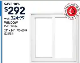 RONA RONA WINDOW 24 x 24 offer