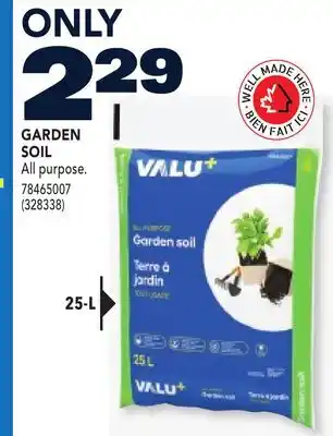RONA VALU+ GARDEN SOIL offer