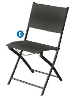 RONA FOLDABLE GRAY CHAIR offer