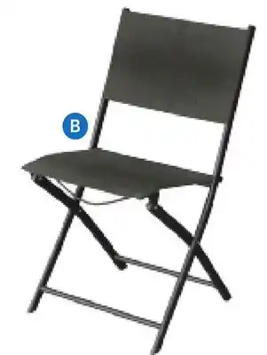 RONA FOLDABLE GRAY CHAIR offer