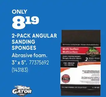 RONA RUST-OLEUM 2-PACK ANGULAR SANDING SPONGES 3 x 5 offer