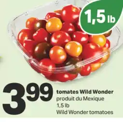 L'Intermarché TOMATES WILD WONDER, 1,5 LB offer