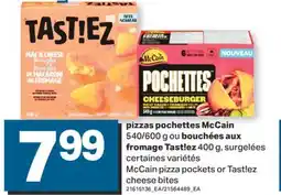 L'Intermarché PIZZAS POCHETTES MCCAIN, 540/600 G OU BOUCHÉES AUX FROMAGE TAST!EZ, 400 G offer