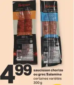 L'Intermarché SAUCISSON CHORIZO OU GREC, 300 g offer