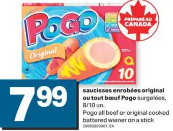 L'Intermarché SAUCISSES ENROBÉES ORIGINAL OU TOUT BŒUF, 8/10 un offer