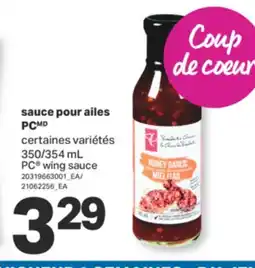 L'Intermarché SAUCE POUR AILES, 350/354 mL offer