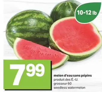 L'Intermarché MELON D'EAU SANS PÉPINS offer