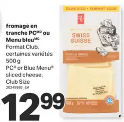 L'Intermarché FROMAGE EN TRANCHE PC MENU BLEU, 500 G offer