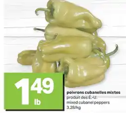L'Intermarché POIVRONS CUBANELLES MIXTES offer