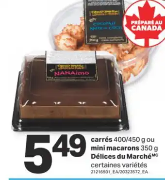 L'Intermarché CARRÉS, 400/450 G OU MINI MACARONS, 350 G offer
