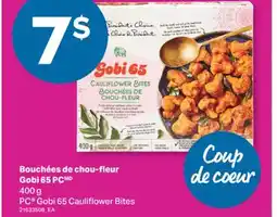 L'Intermarché BOUCHÉES DE CHOU-FLEUR GOBI 65, 400 g offer