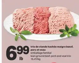 L'Intermarché TRIO DE VIANDE HACHÉE MAIGRE BŒUF, PORC ET VEAU offer