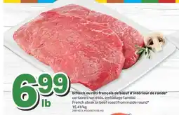 L'Intermarché BIFTECK OU RÔTI FRANÇAIS DE BŒUF D'INTÉRIEUR DE RONDE offer