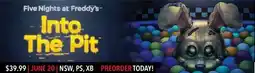 GameStop Five Nights at Freddy's Into The it offer