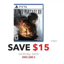 GameStop FINAL FANTASY XV1 offer