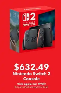 GameStop Nintendo Switch 2 Console offer