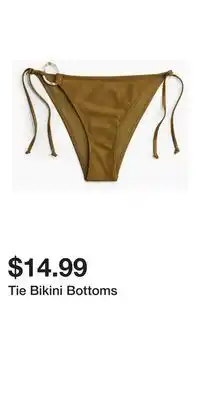 H&M Tie Bikini Bottoms offer