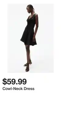 H&M Cowl-Neck Dress offer