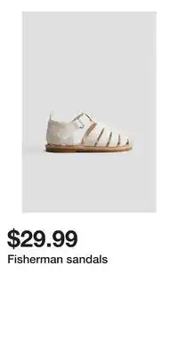 H&M Fisherman sandals offer