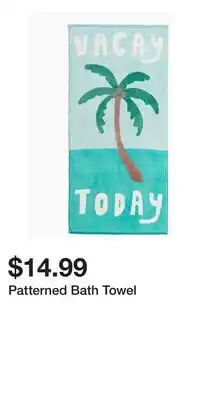H&M Patterned Bath Towel offer