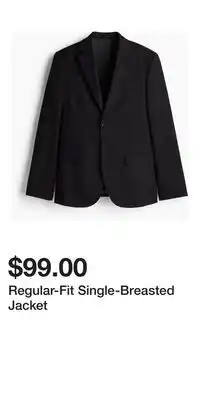H&M Regular-Fit Single-Breasted Jacket offer