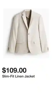 H&M Slim-Fit Linen Jacket offer