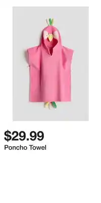 H&M Poncho Towel offer