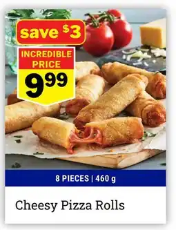 M & M Food Market Cheesy Pizza Rolls offer