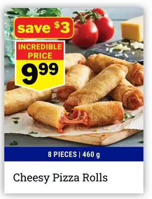 M & M Food Market Cheesy Pizza Rolls offer