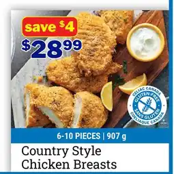 M & M Food Market Country Style Chicken Breasts offer