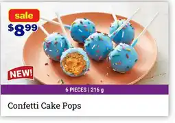 M & M Food Market Confetti Cake Pops offer