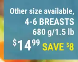 M & M Food Market Boneless, Skinless Chicken Breasts offer
