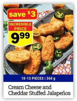 M & M Food Market Cream Cheese and Cheddar Stuffed Jalapeños offer