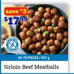 M & M Food Market Sirloin Beef Meatballs offer