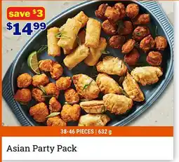 M & M Food Market Asian Party Pack offer